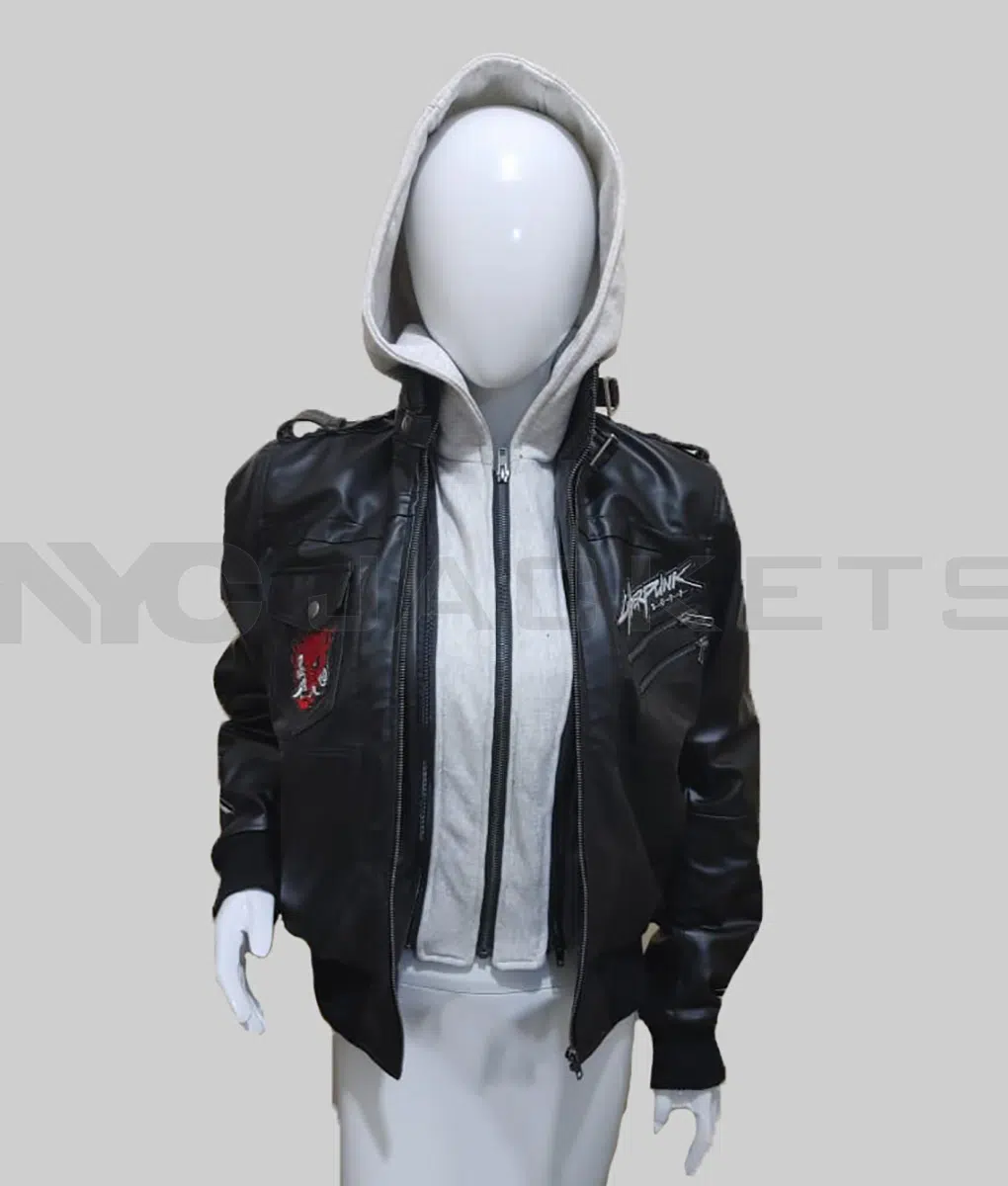 Cyberpunk 2077 Hooded Samurai Jacket
