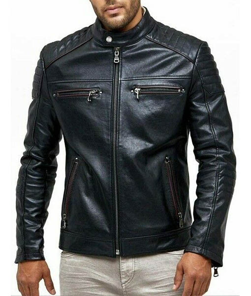Derek Black Leather Jacket