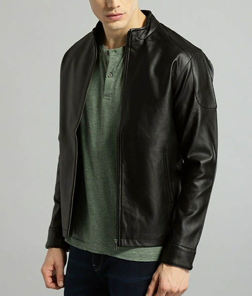 Harrison Black Leather Jacket