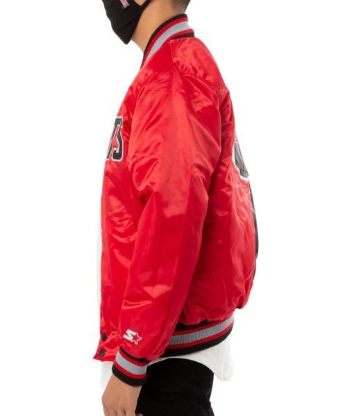 Houston Rockets Red and Black Jacket