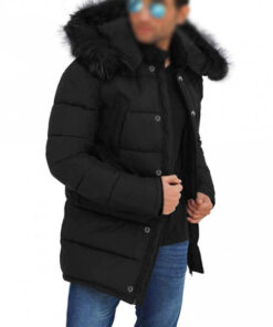 Roy Puffer Fur Hooded Coat