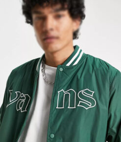 Vans Sixty Sixers Green Varsity Jacket | NYC Jackets