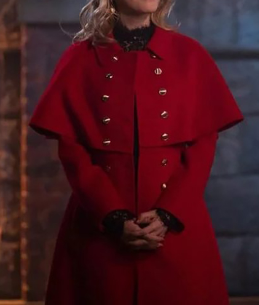 Chilling Adventures of Sabrina S06 Kiernan Shipka Red Coat