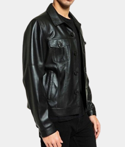 Elvis Black Leather Suit