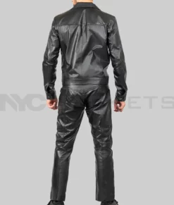 Elvis Black Leather Suit