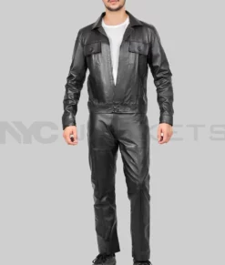Elvis Black Leather Jacket