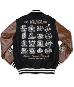 Baseball Men’s Black Varsity Jacket