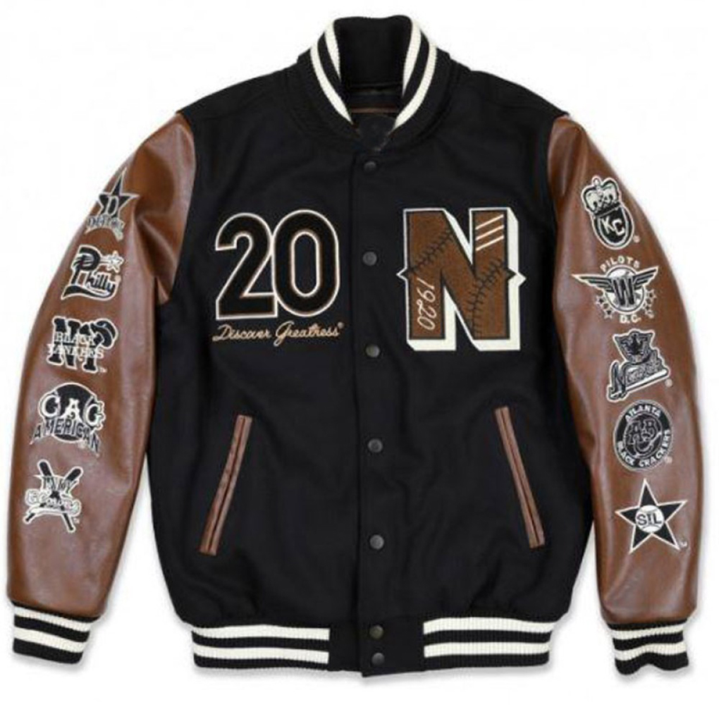 Baseball Men’s Black Varsity Jacket