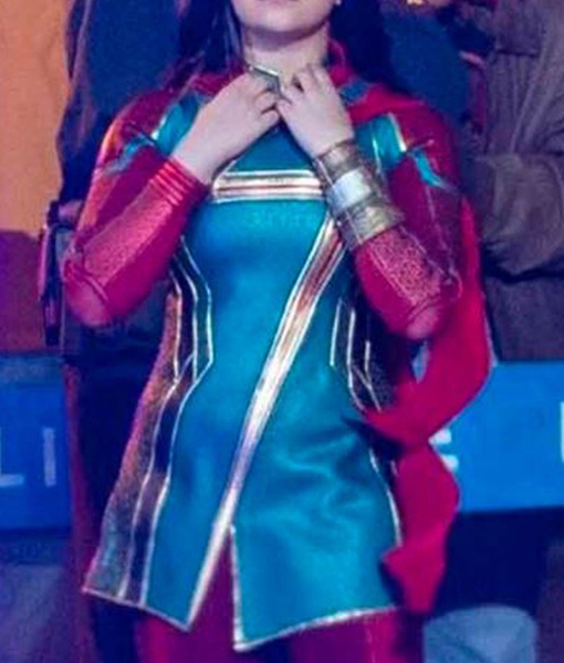 Ms. Marvel Kamala Khan Blue Jacket