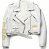 Rihanna Biker Leather Jacket