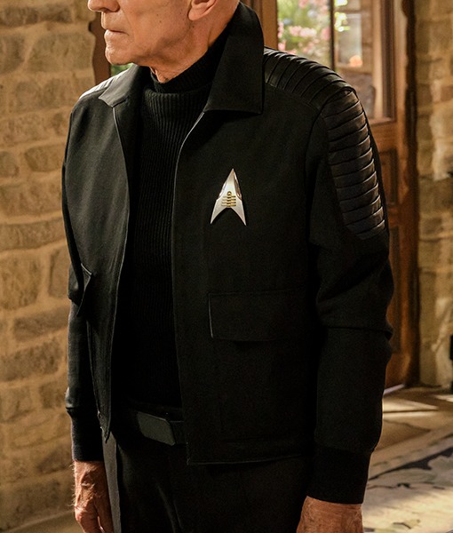 Star Trek: Picard Jean-luc Picard Leather Jacket