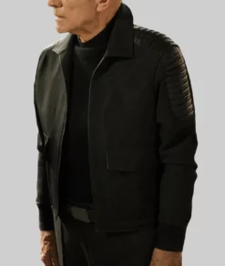 Star Trek Picard Jean-luc Picard Leather Jacket-Side View