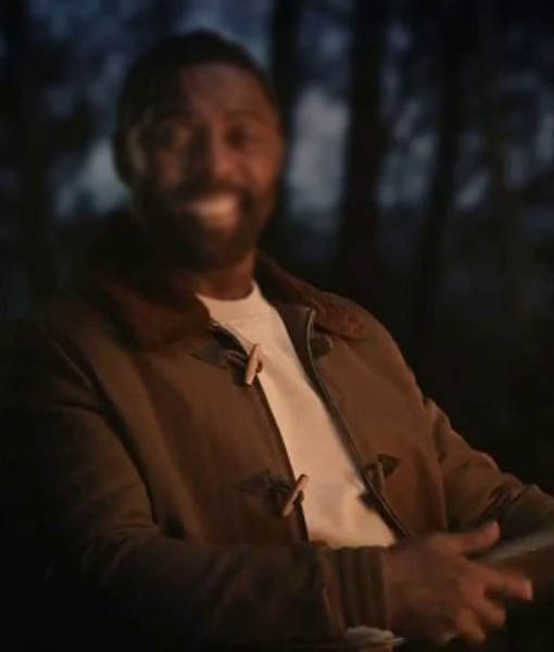 Super Bowl Idris Elba Brown Jacket