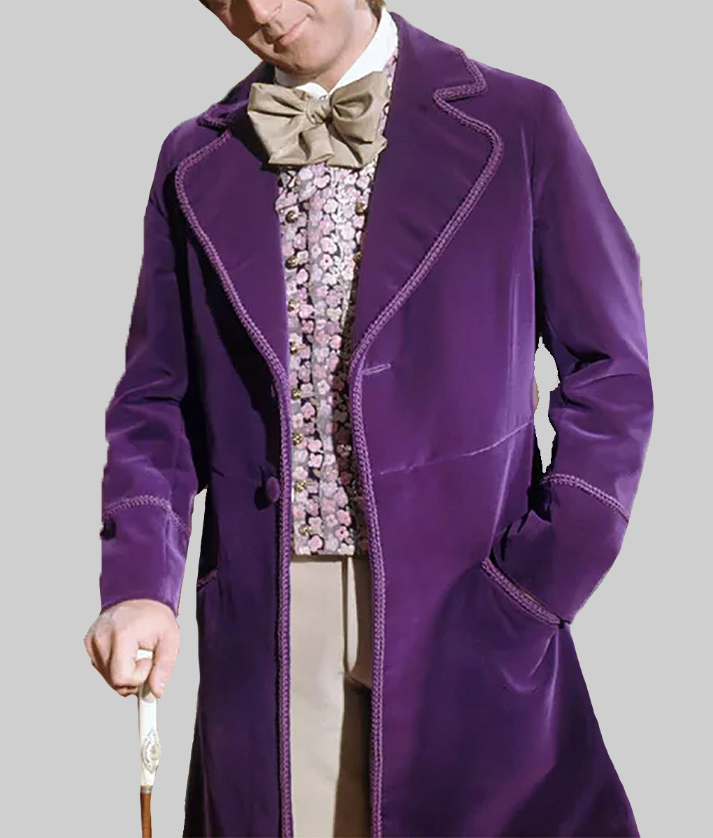 Willy Wonka The Chocolate Factory Coat-Front View