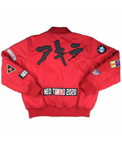 Akira Multi Patch Bomber Jacket