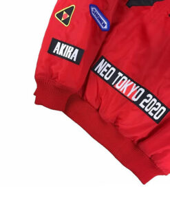 Akira Multi Patch Bomber Jacket