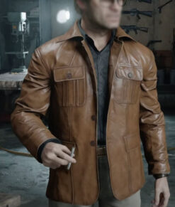 Call of Duty Black Ops Russell Adler Leather Jacket
