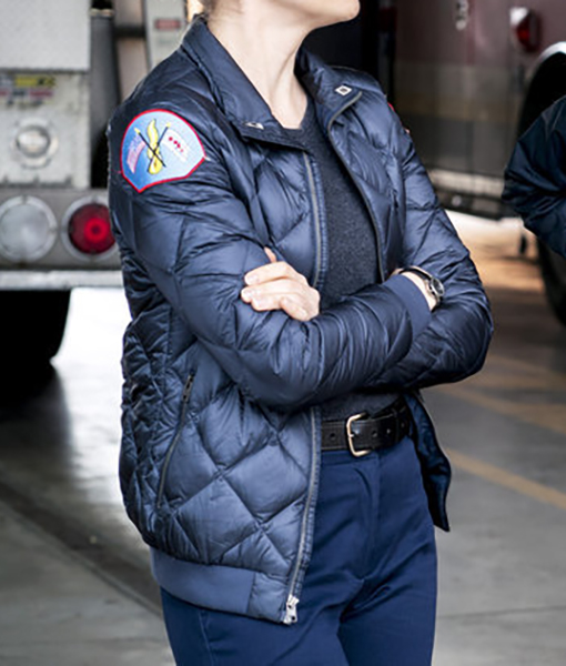 Chicago Fire Sylvie Brett Puffer Jacket