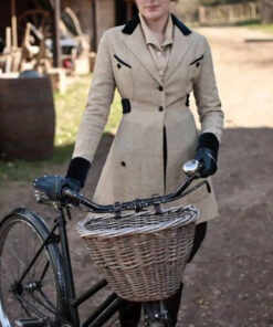 Downton Abbey A New Era 2022 Lady Edith Coat