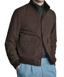 Laurent Lafitte Suede Leather Jacket