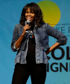 Michelle Obama Jean Denim Jacket