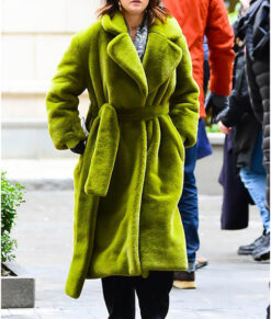 Only Murders in the Building Mabel Mora Green Coat