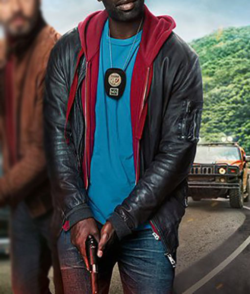 Ousmane Diakité Bomber Leather Jacket