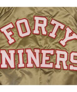 San Francisco Forty Niners Golden Jacket