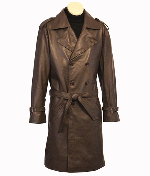 Shaft 1971 John Shaft Leather Coat