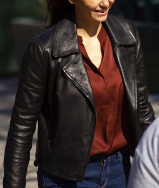 The Bricklayer Kate Black Leather Jacket