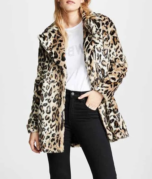 WeCrashed Rebekah Neumann Cheetah Print Jacket