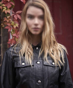 Anya Taylor-Joy The Laterals Leather Jacket