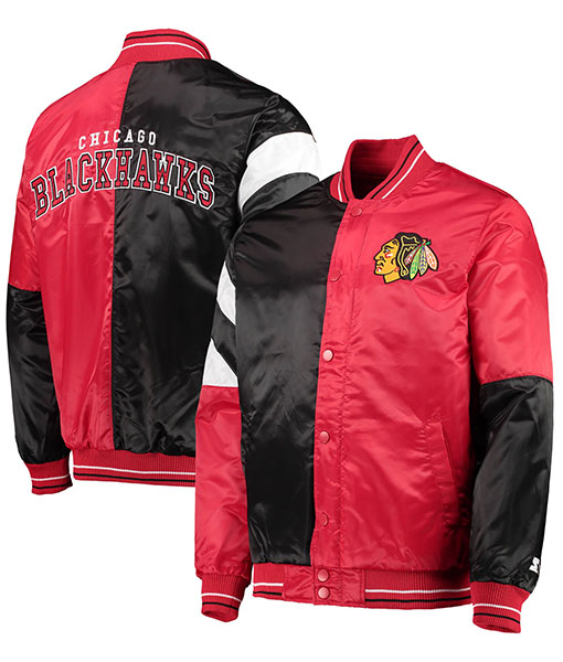 Starter Chicago Blackhawks Varsity Jacket