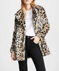 Dynasty Fallon Carrington Leopard Jacket