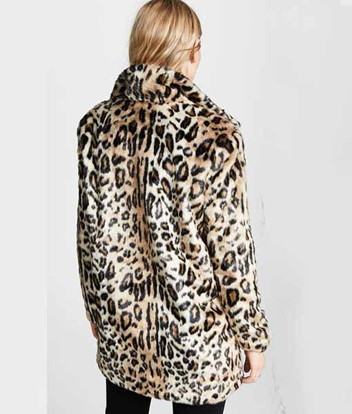 Dynasty Fallon Carrington Leopard Jacket