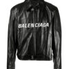 Dua Lipa Balenciaga Leather Jacket