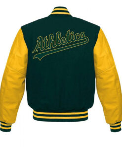 Mens Oakland Athletics Letterman Jacket
