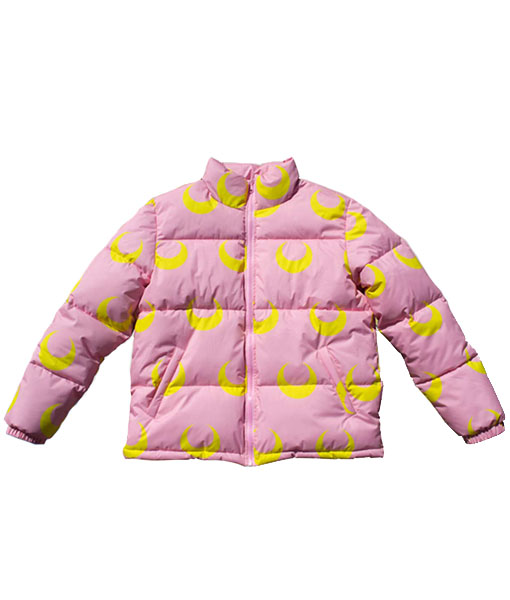 Sailor Moon Pink Puffer Jacket