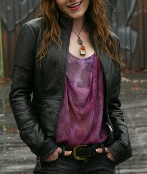Supernatural S05 Meg Masters Leather Jacket