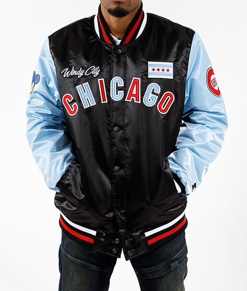 Chicago Cubs Color Block Jacket