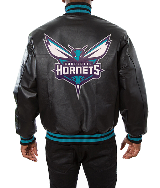 charlotte hornets varsity jacket