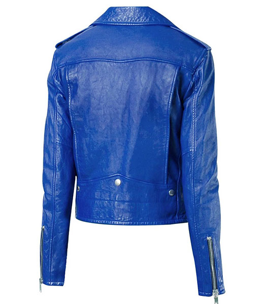 Hailey Baldwin Leather Jacket