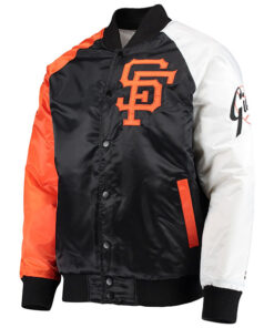 San Francisco Giants Tri-Color Satin Jacket