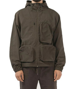 Satta Cargo Brown Hooded Jacket