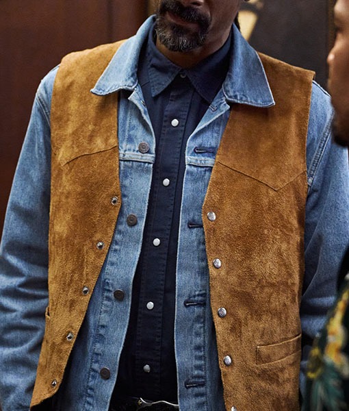 Snoop Dogg Leather Vest