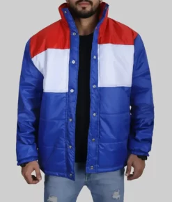 Stranger Things S04 Jim Hopper Puffer Jacket-Front