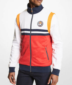 Mens White Bomber Jacket