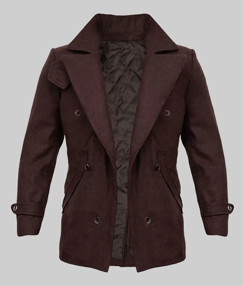 Tom Hiddleston Loki Peacoat NYC Jackets