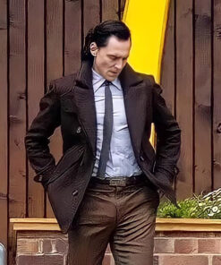Loki Season 2 Tom Hiddleston Brown Coat
