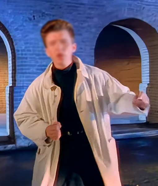 Never Gonna Give You Up Rick Astley Coat